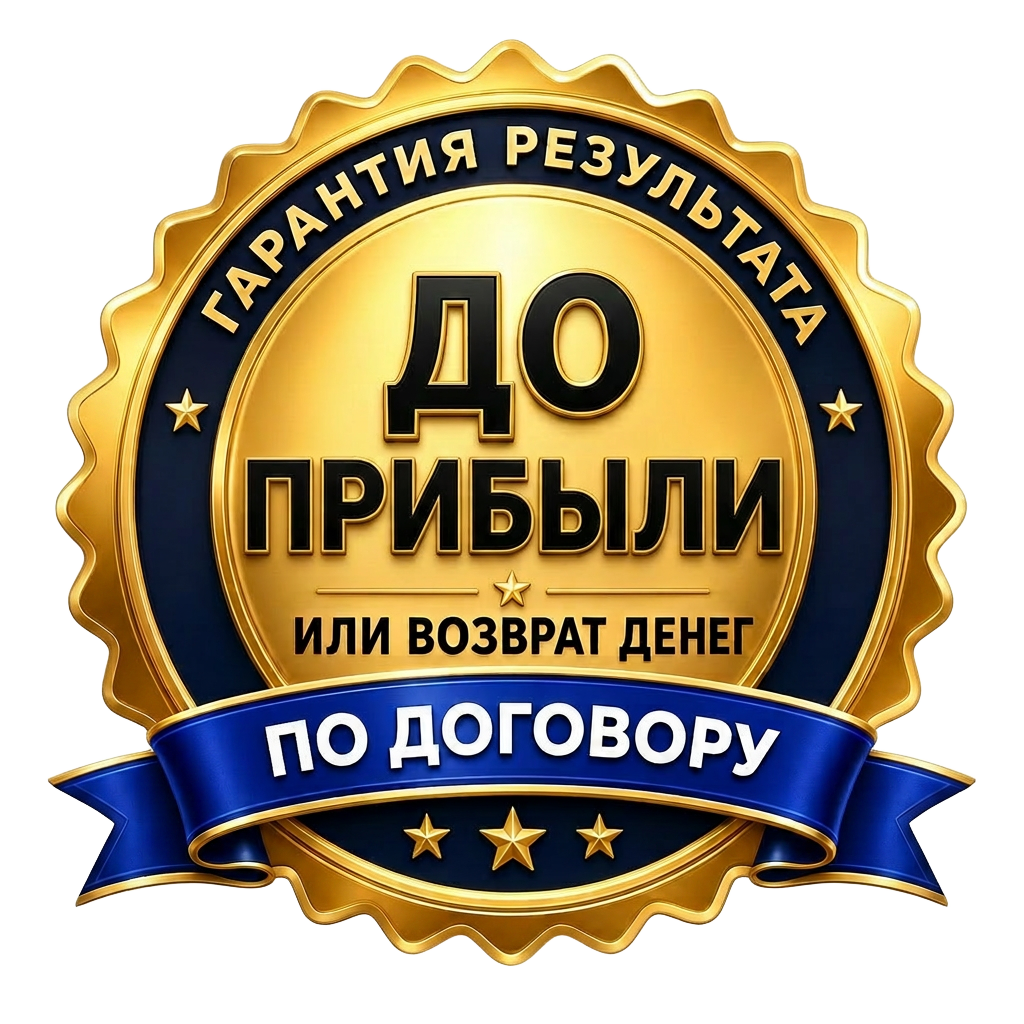 Печать гарантии: работа до прибыли и возврат по договору