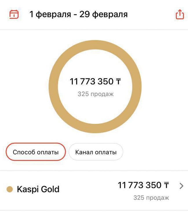 Скриншот уведомлений о новых заказах на Kaspi.kz
